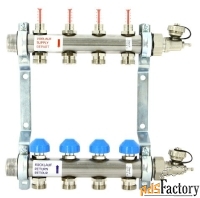 коллекторная группа uni-fitt с расходомерами на 8 выходов