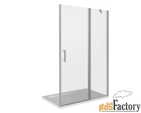 душевая дверь good door мокка wtw-130-c-we 185х130 см