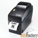 термопринтер штрих-кода (этикеток) godex dt2us (dt), 203dpi, usb, rs23