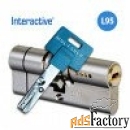 цилиндр mul-t-lock interactive l95 (45x50) кл.верт.