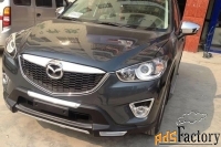 защитная накладка бампера mazda cx-5 (2011-2017)