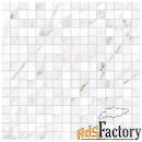 мозаика marazzi allmarble wall golden white mosaico lux 40х40 (m8h5), 