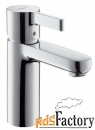 смеситель для раковины (умывальника) hansgrohe metris s 31060000 однор