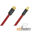 кабель usb 2.0 тип a - b wireworld starlight 8 usb (2.0) a to b 3.0m