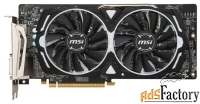 видеокарта msi radeon rx 580 1366mhz pci-e 3.0 8192mb 8000mhz 256 bit 