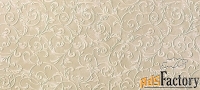 декор roma diamond 110 acanto beige duna ins. 50х110