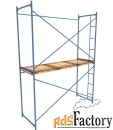 леса строительные 3х4 м каркас сталь рабочая высота 4 м 12 кв.м