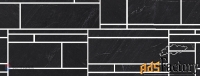 мозаика настенная m0af mystone lavagna nero mosaico 30х60 marazzi ital