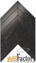 плитка 9scn marvel nero marquina chevron wall 30,5x25