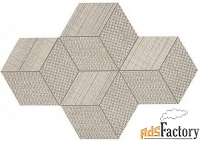 мозаика напольная as5c room cord mosaico esagono dek 30x35 atlas conco