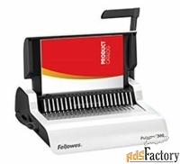 переплетчик fellowes pulsar+ (fs-56276) a4/перф.17л.сшив/макс.300л./пл