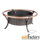 костровая чаша hugett fire pit 102s