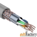 кабель витая пара rexant sftp 4pr 24awg, cat5e, stranded, бухта 305 м