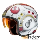 открытый мотошлем hjc fg-70s x-wing fighter pilot mc1f m