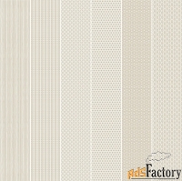 плитка керамогранит unica vibration vibration beige (6 patterns) ( м2)