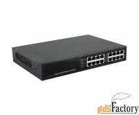 osnovo midspan-8/150rgm управляемый poe-инжектор gigabit ethernet на 8