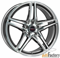 колесный диск borbet xrt 8x17/5x112 d72.5 et45 graphite polished