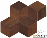 базовая плитка atlas concorde blaze blaze corten mosaico esagono matt 