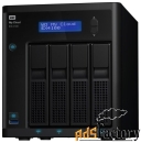 сетевой накопитель (nas) western digital my cloud pro series pr4100 16