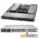 платформа системного блока sys-5019s-w4tr 1u rackmount cse-815tqc-r504