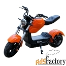 электроскутер citycoco harley prince 2000w 60в 20ah (цвет-оранжевый)