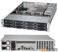 корпус supermicro cse-826be1c-r920lpb chassis rack 2u / 12x3.5quot; ho