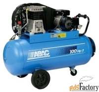 компрессор масляный abac b4900b/100 plus ct4, 100 л, 3 квт