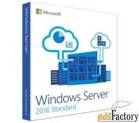 microsoft windows server standard 2016 64bit russian russia only dvd 5