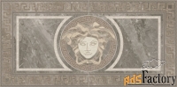 керамогранит versace marble rosone grigio 58.5x117.2