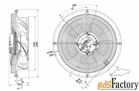 вентилятор осевой ebmpapst w3g400cc2251