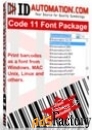 idautomation code 93 fonts single developer license арт.