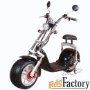 электроскутер citycoco harley 2000w 20а 60в (цвет-розовый)