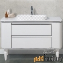 тумба под раковину belbagno radice 1000-2c-710-bl bianco lucido