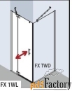 душевая дверь kermi filia xp fx 1wl 09020vpk 90x200 см петли слева
