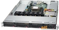 серверная платформа 1u supermicro sys-5019p-wt (1x3647, c622, 6xddr4, 