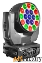 involight ledmh1915zw - led вращающаяся голова 19x15вт rgbw 4в1, зум 6