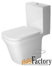 унитаз с бачком напольный duravit p3 comforts 216309+093700 с горизонт