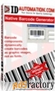 idautomation crystal reports pdf417 native barcode generator single de