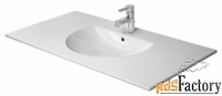 раковина-столешница 103 см duravit darling new 049910