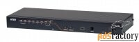 cat5 kvm переключатель aten kh2508a / 2-консольный 8-портовый kvm комм