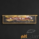 табличка cigar lounge wallart, timothy oulton