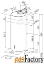 каминная вытяжка faber cylindra/2 ev8 2el xh890