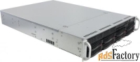 серверный корпус 2u supermicro cse-825tqc-r740lpb 740 вт чёрный