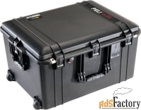 pelican 1637airwf,wl/wf,black,peli защитный кейс peli air с поропласто