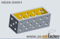 блок соединительный 500 мм для сварочного стола 3d-weld d28 2-280360