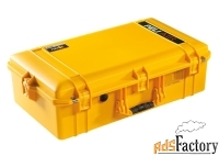 pelican 1605airwd,wl/wd,yellow,peli защитный кейс peli air с мягкими п