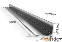 уголок равнополочный 200х200х16 мм 12 метров