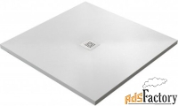 поддон для душа acquabella base slate 90x90 a blanco