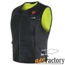 dainese smart jacket с подушкой безопастности 620 black/fluo-yellow xx