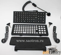 клавиатура kt-kybdqw-vc70-04r (qwerty, 65-key backlit, ip66, secured u